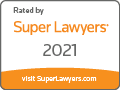 Super Lawyers Badge 2021